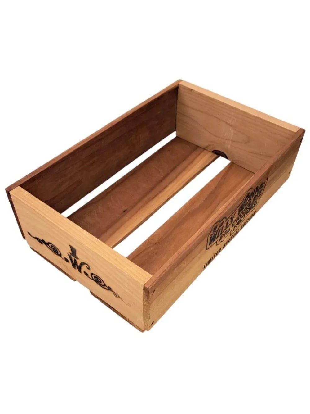 Willy Wonka & The Chocolate Factory Limited Special Edition Wooden Crate Box